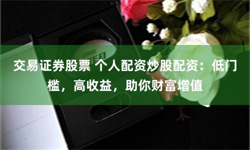 交易证券股票 个人配资炒股配资：低门槛，高收益，助你财富增值